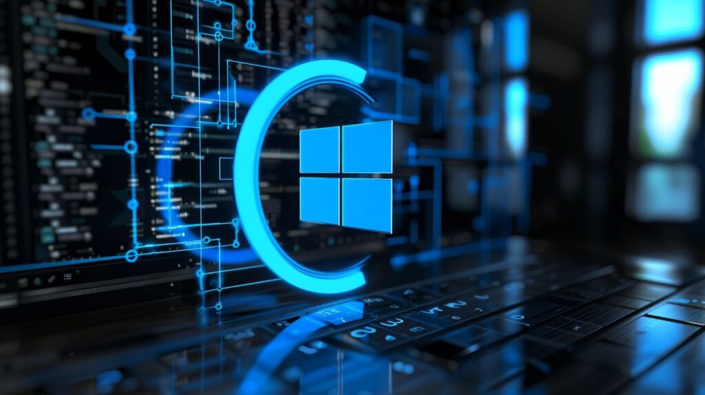 Anleitung zum Windows Update zurücksetzen auf einem Computerbildschirm