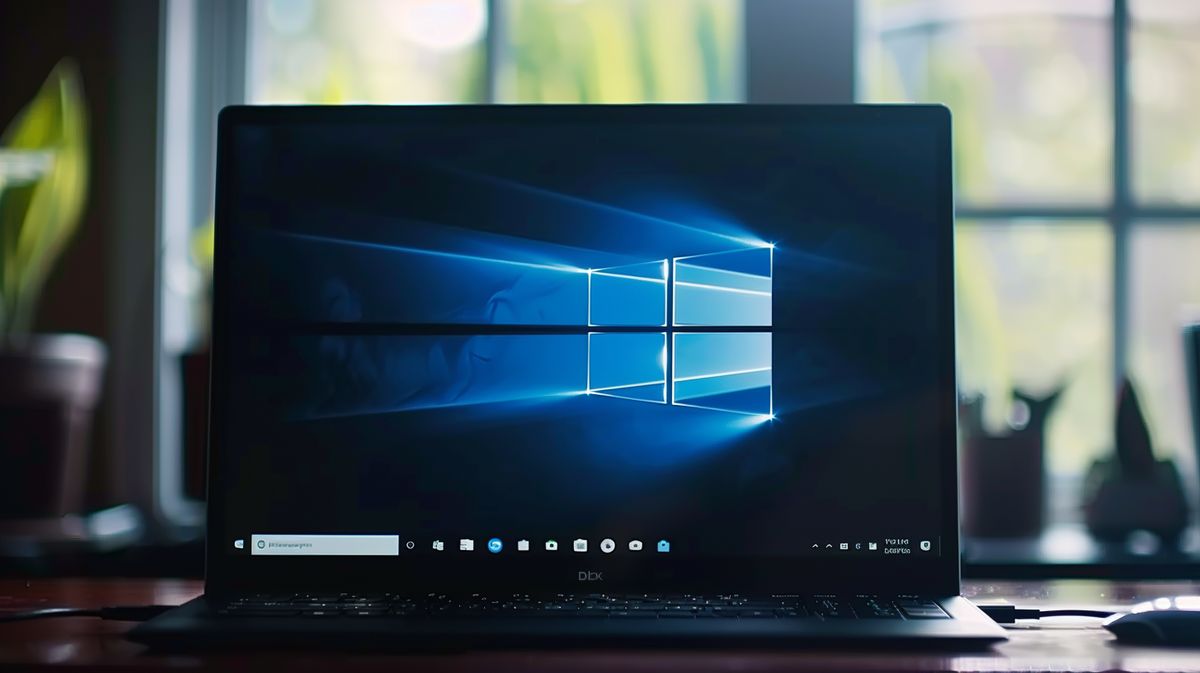 Anleitung zum Windows 10 22H2 Update Download auf einem Computerbildschirm