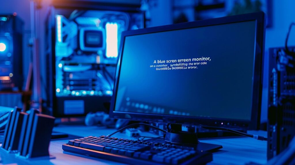 Fehlerbehebung bei Blue Screen mit Fehlercode 0xc000021a auf einem Computerbildschirm