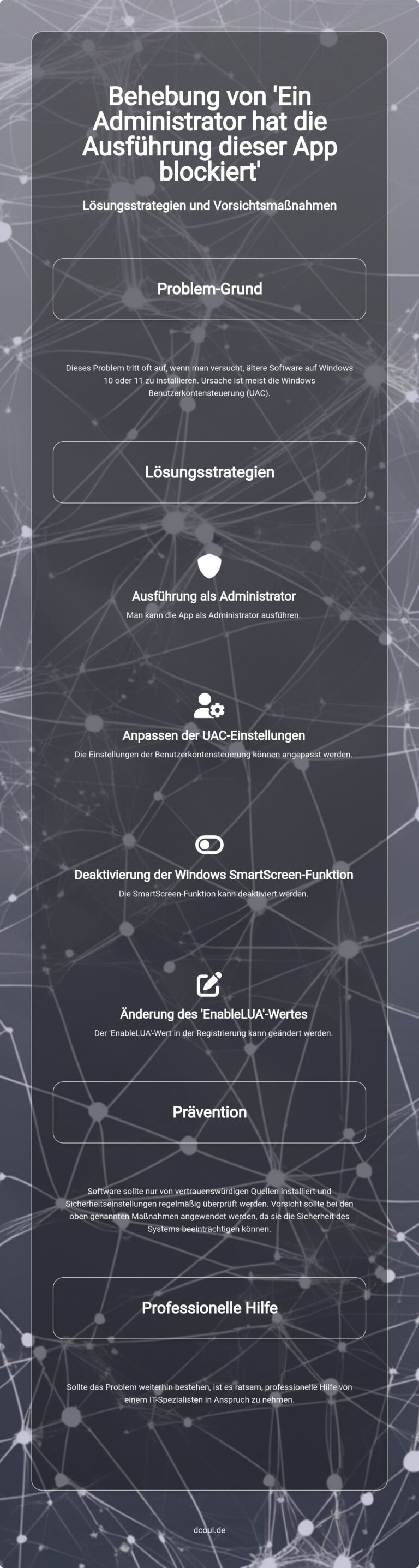 Ein Administrator Hat Die Ausführung Dieser App Blockiert Administrator blockiert App-Ausführung" - So beheben Sie es! - dcoul.de